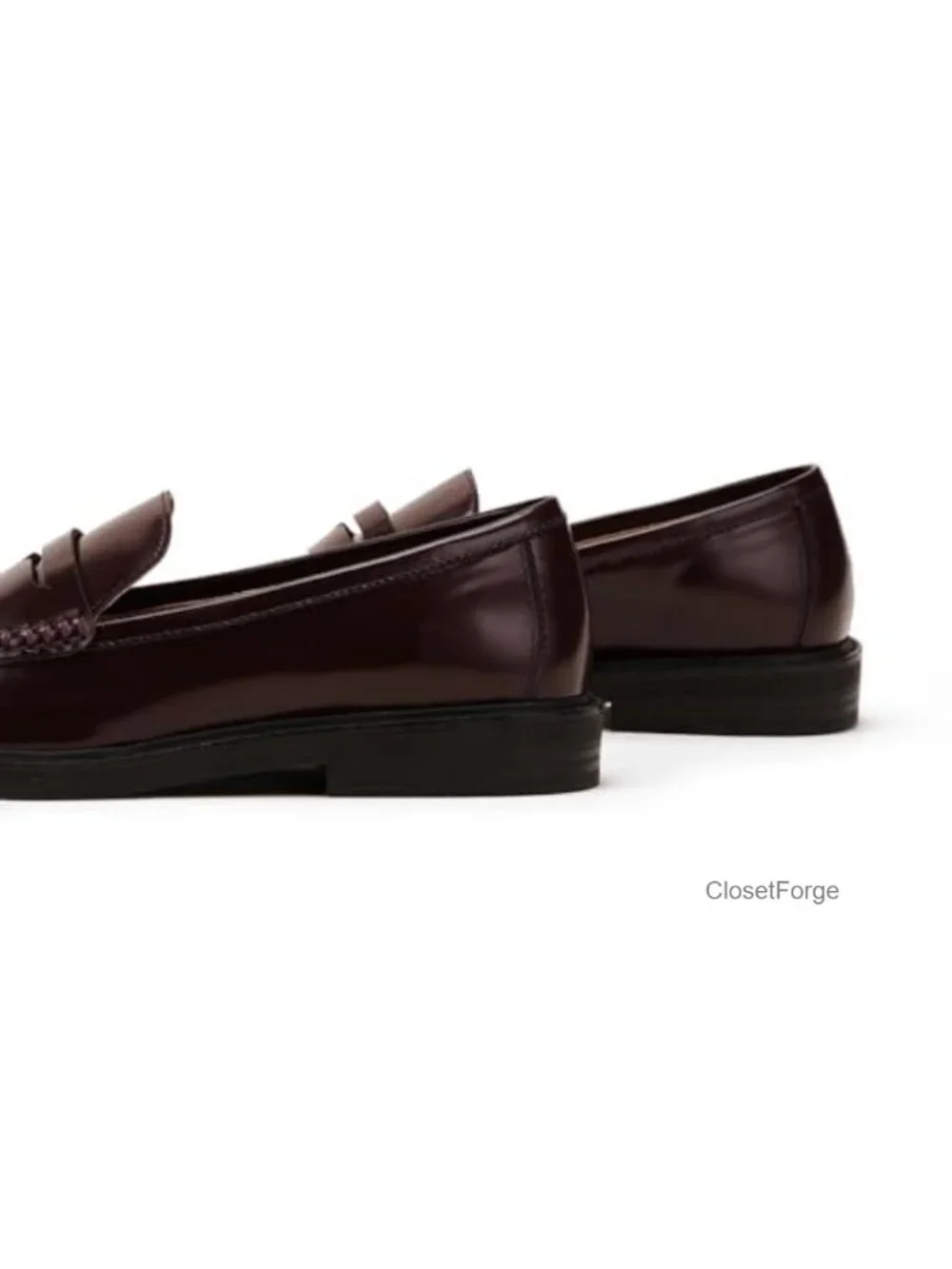 Genuine Leather Penny Loafers Women Mocc Cushioned Walking Shoes